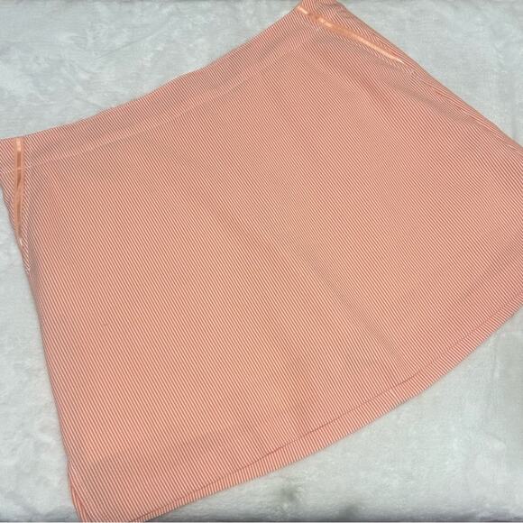 2 Lady Hagen Golf Tennis Skirt Pink Orange Stripes Pockets Skort Womens Size 12 - Picture 10 of 11